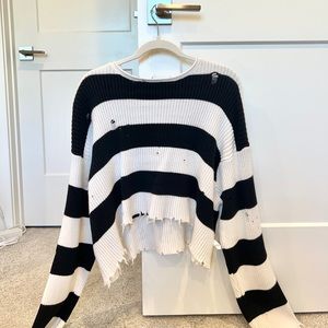 Princess Polly London Bridge Striped Sweater